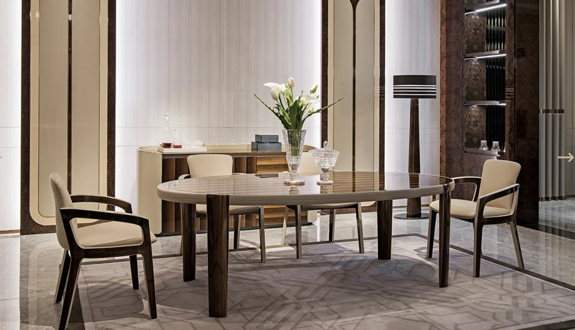 dining chair and dining table in foshan sanhe